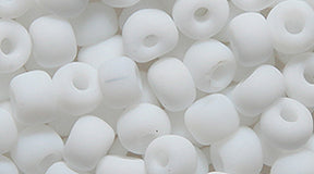 5SK112-MR: Japanese Medium Opaque White Matte 5/0 50 Gram Bag