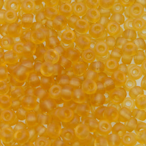5SK254-MR: Japanese Seed Bead Topaz Matte 5/0 - 50 Gram Bag