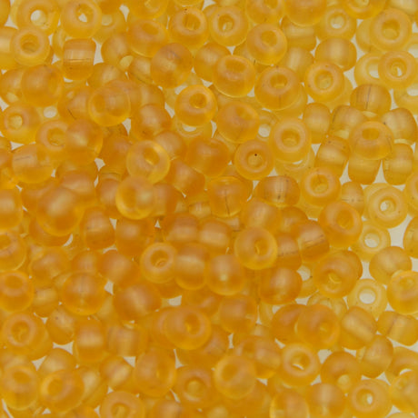 5SK254-MR: Japanese Seed Bead Topaz Matte 5/0 - 50 Gram Bag