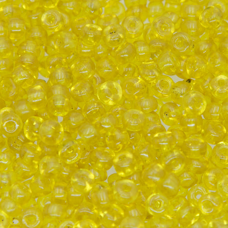 5SV100-14: Vintage Venetian Transparent Yellow 5/0 250 Grams