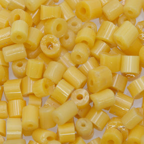5SV100-46: Vintage Venetian Rc Lrg Op Greasy Yellow 5MM Avg