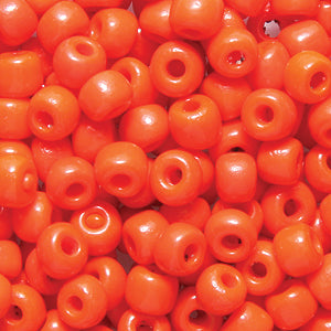 5SV138-2R: Vintage Venetian Opaque Orange #2 5/0 50 Gram Bag