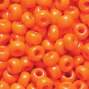 5SV138-3R: Vintage Venetian Opaque Orange #3 5/0 50 Gram Bag