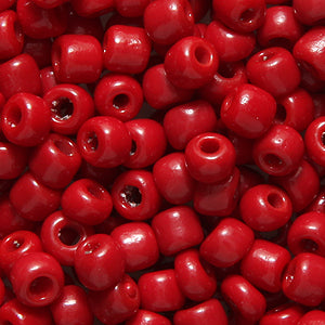 5SV146-1: Vintage Venetian Opaque Dark Brick Red #1 5/0 500 Grams