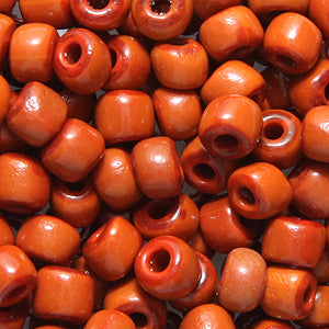 5SV153-1: Vintage Venetian Opaque Burnt Orange #1 5/0 500 Grams