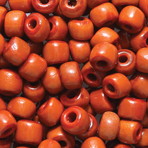 5SV153-1R: Vintage Venetian Opaque Burnt Orange #1 5/0 50 Gram Bag