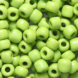 5SV182-2: Vintage Venetian Opaque Green Yellow #2 5/0 500 Grams