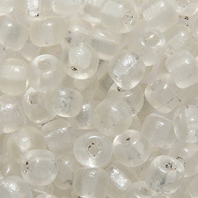 5SV212-QR: Vintage Venetian Clear #1 Square Hole 5/0 50 Gram Bag