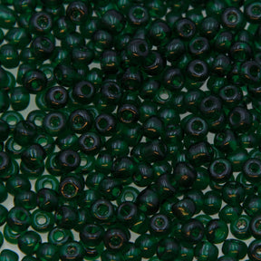 5SV285-1: Vintage Venetian Seed Bead Forrest Green 5/0 - 1000GM