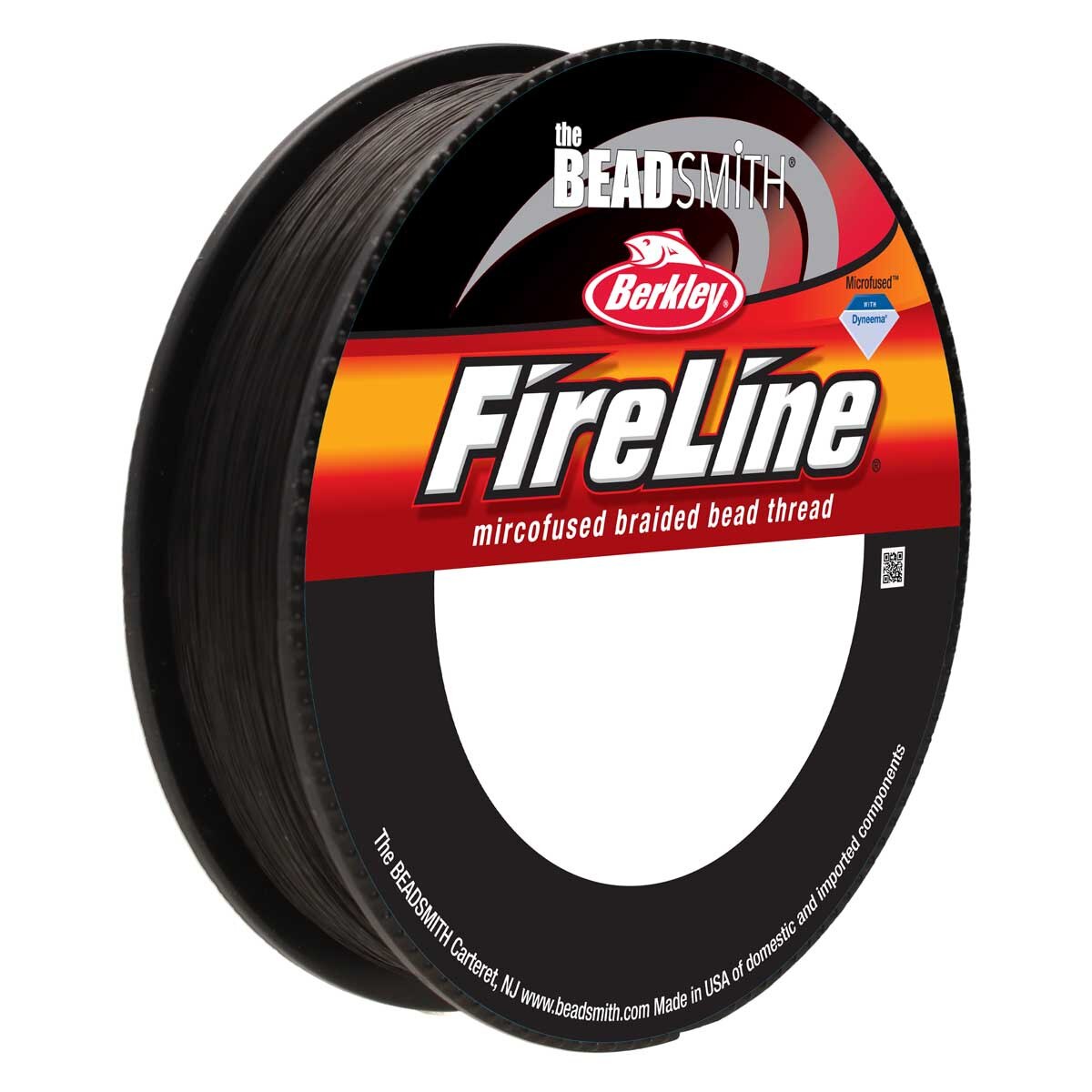 60TN105: Fireline Braided Thread 50yd .005 4lbs SMOKE