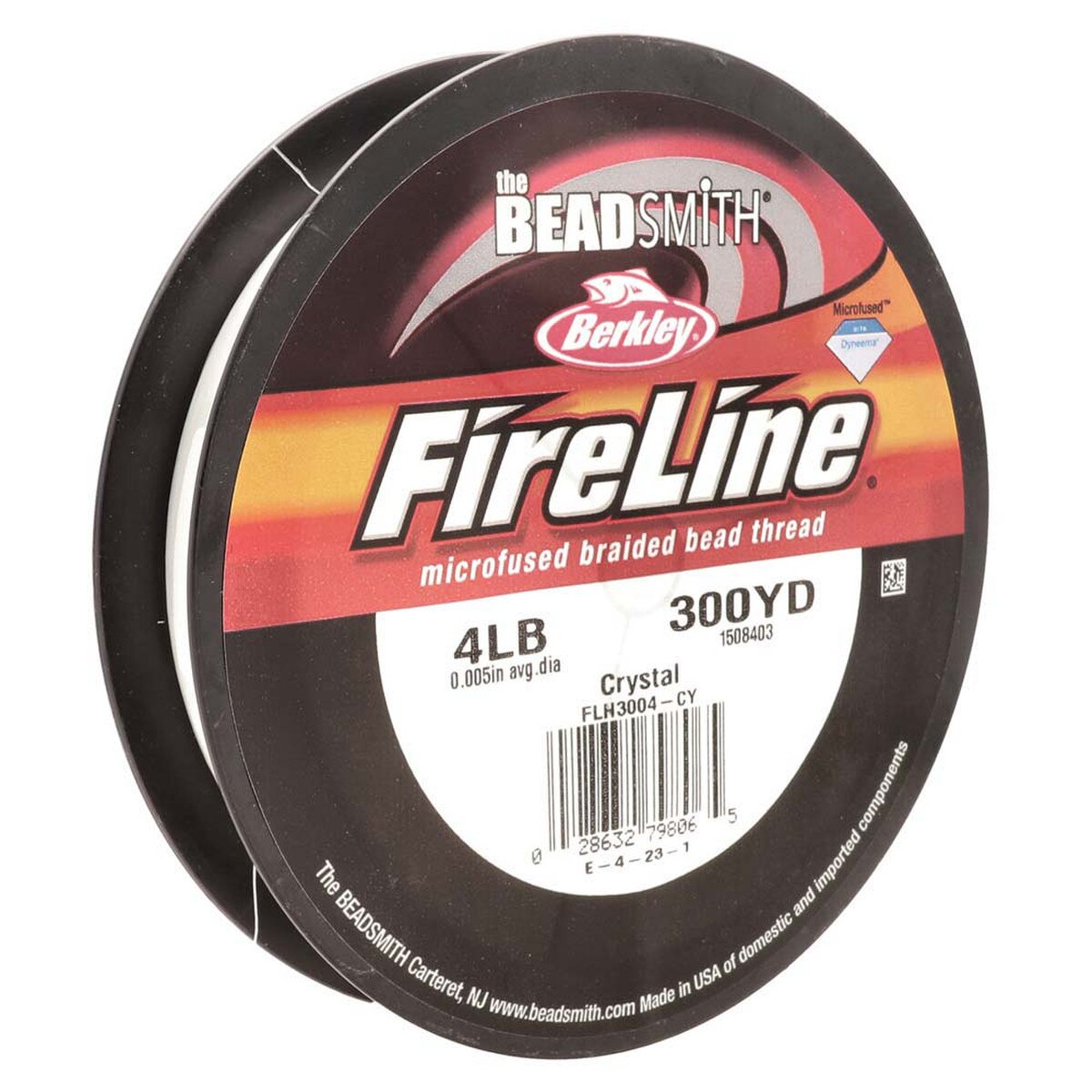 60TN112-300: Fireline Thread Clear 300yd .005in 4lb