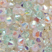 82CC927: Preciosa Diamond Frosted Bud Mix 4mm - 144 Pieces