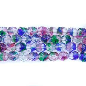 6FC212-S2R: CZ FACET RD Crystal/Striped 6MM-50PC