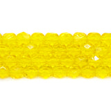 6FC225R: CZ FACET RD Trans MED Jonquil 6mm-50PC