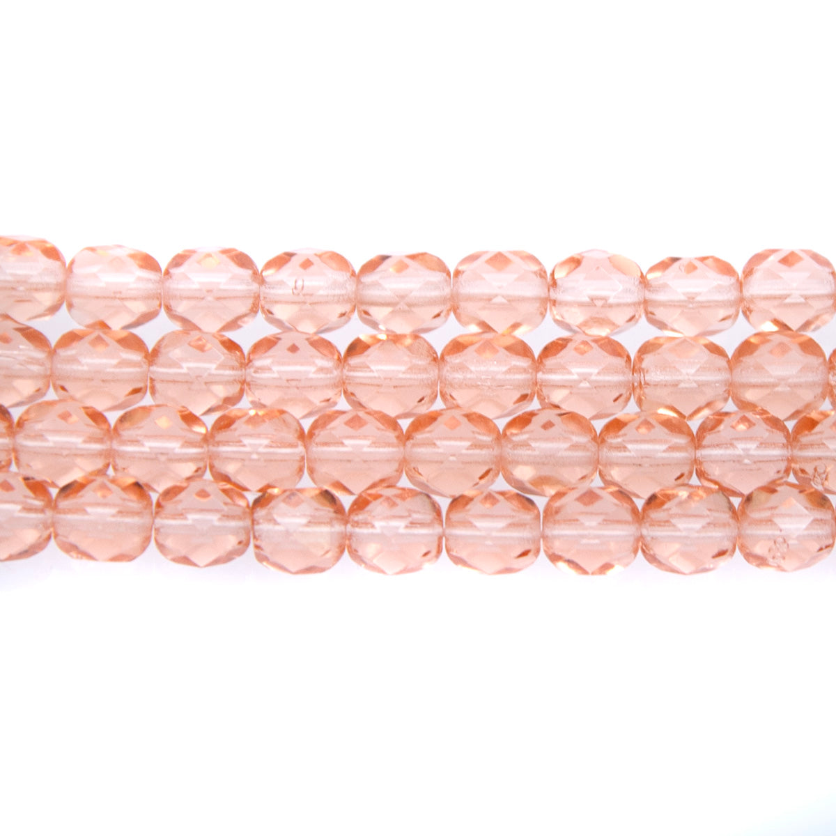 6FC291-DR: CZ FACET RD Trans DK Pink 6mm-50PC