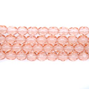 6FC291-DR: CZ FACET RD Trans DK Pink 6mm-50PC