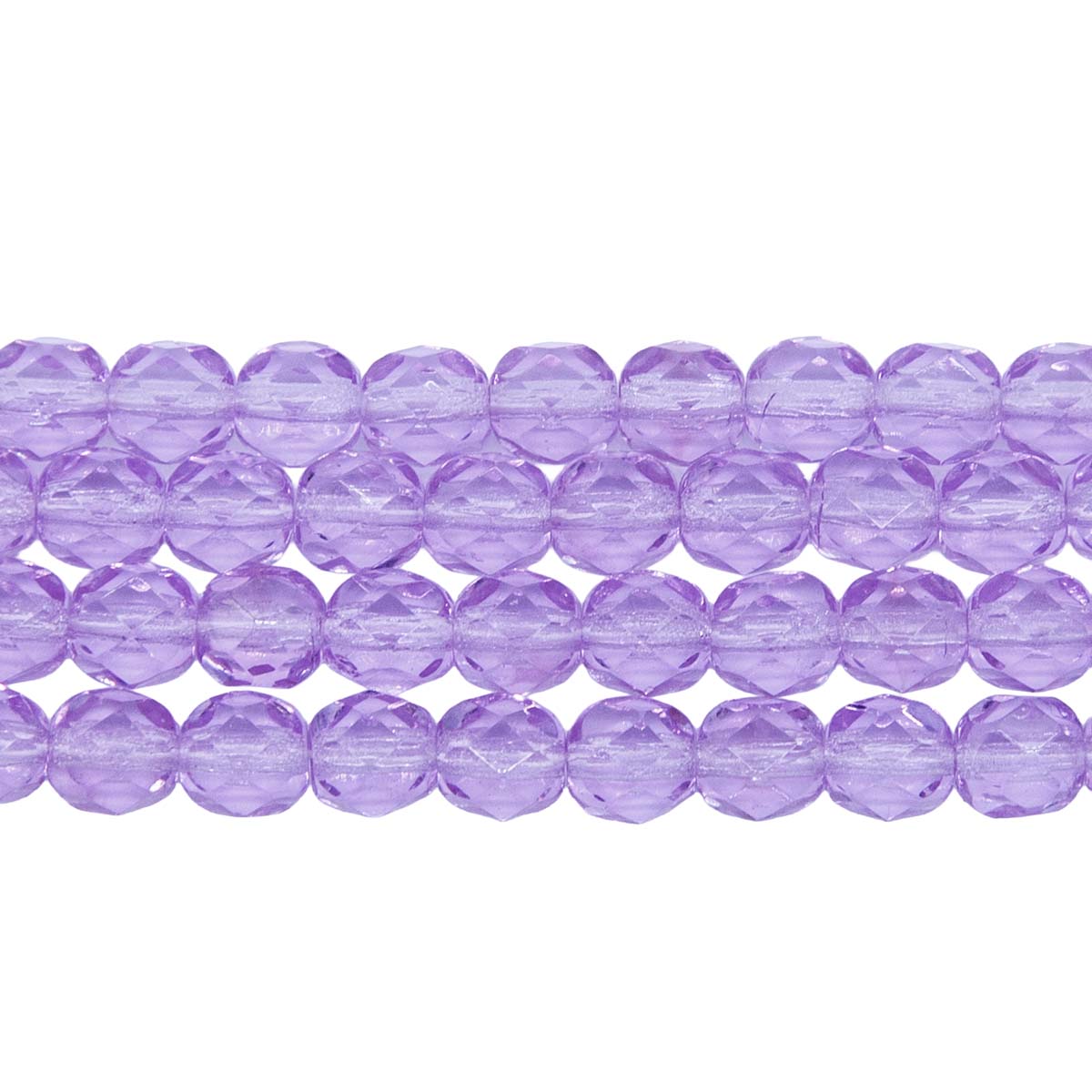 6FC295-V: CZ FACET RD Violet 6mm-300PC