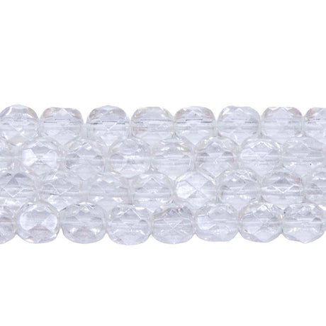 6FC312-T: CZ FACET RD Crystal Luster 6MM-300PC