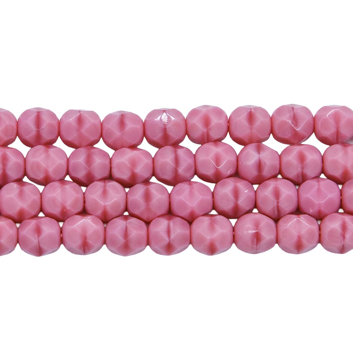6FC993R: CZ FACET RD Satin Pink 6mm-50PC