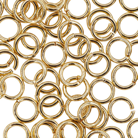 6FI200-G: Jump Ring Gold 6mm NF - 72PC