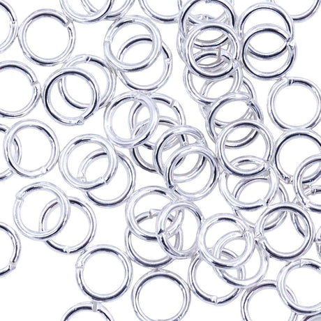 6FI200-S: Jump Ring Silver 6mm NF - 72PC