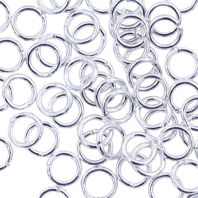 6FI200-S: Jump Ring Silver 6mm NF - 72PC