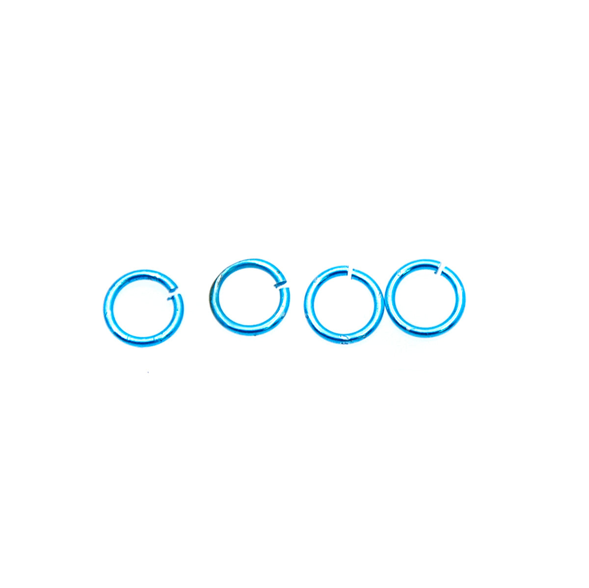 6FI222-BL: JumpRing Blue 19GA 6mm 340PC/25GM
