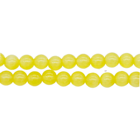 6FO622: Fiber Optic Round Light Yellow 6mm