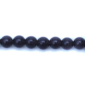 6FO659: Fiber Optic Round Deep Grey Brown 6mm