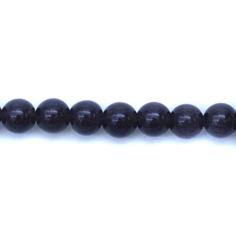 6FO659: Fiber Optic Round Deep Grey Brown 6mm