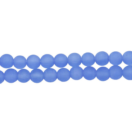 6FO672-M2: Fiber Optic Round LT Sapphire Matte 6mm