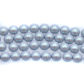 6GP606-I: CZ Glass Pearl Iridescent Grey 6mm 300PC