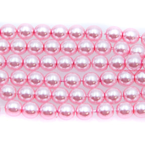 6GP692R: CZ Glass Pearl Pink 6mm-50PC