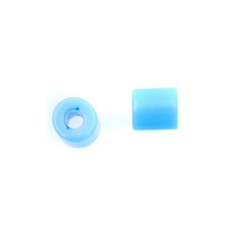 6IN164: Tile Bead Turquoise Blue 6mm - 50GM