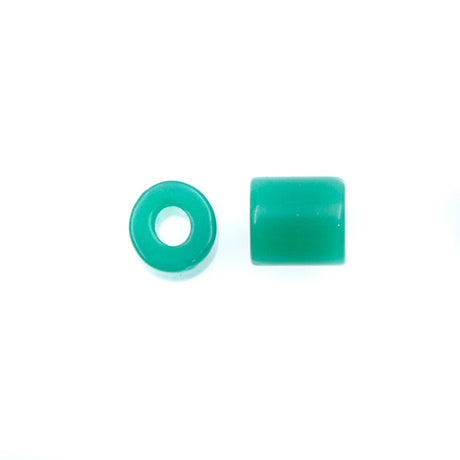 6IN280: Tile Bead Greasy Green 6mm - 50 Grams
