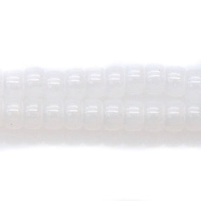 6RC210: CZ Crow Roller Opaque Alabaster 6mm 600PC