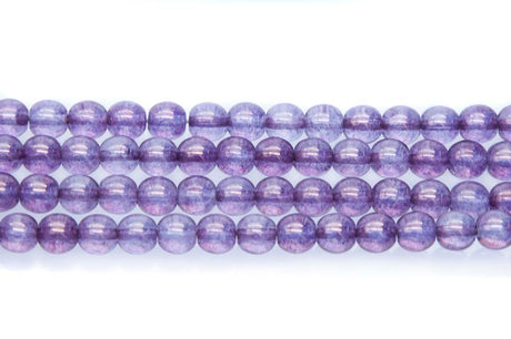 6RD098: CZ Round Crystal Picasso Amethyst 6mm - 600PC