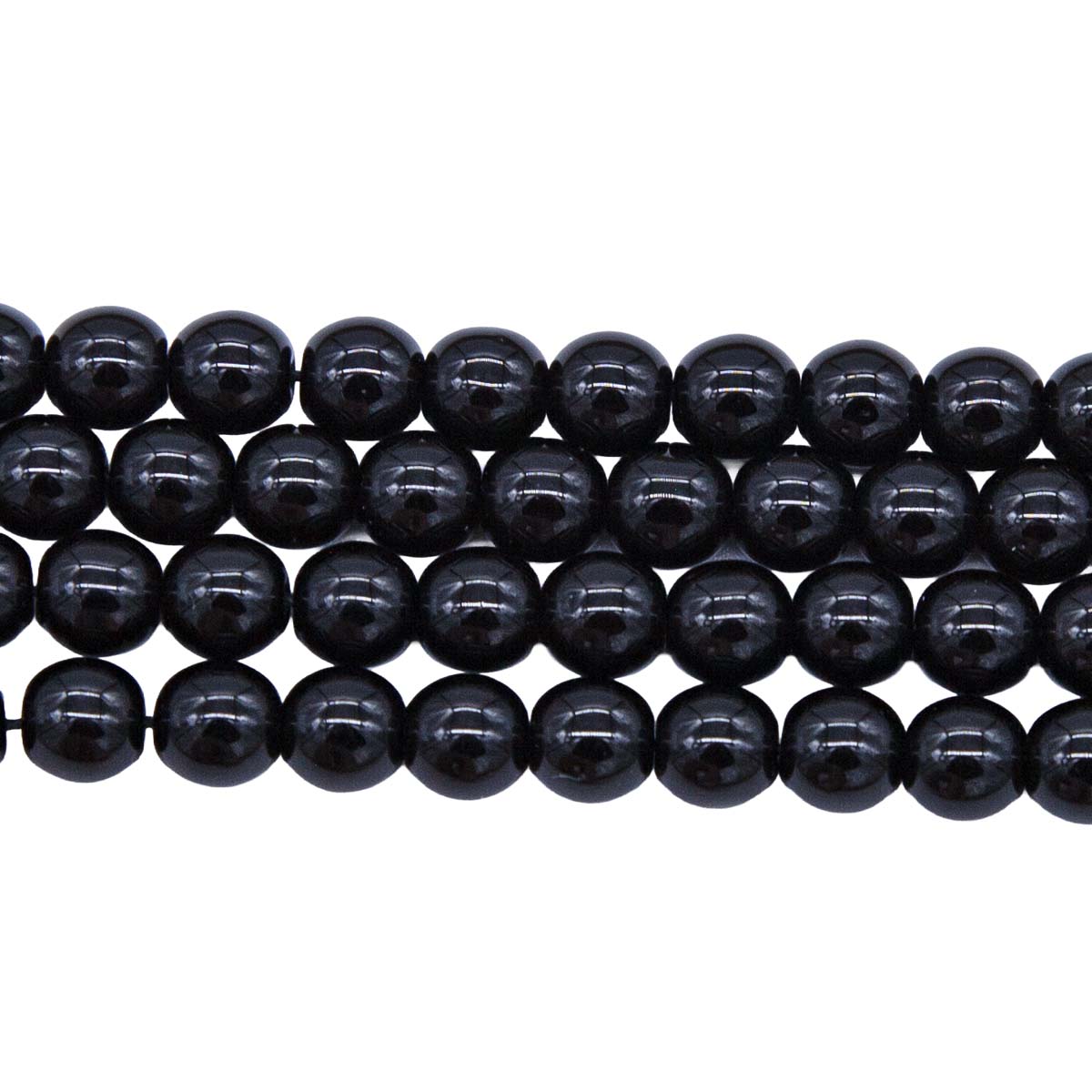 6RD109: CZ Round Black 6mm - 300PC