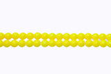 6RD122: CZ Round Opaque Lemon Yellow 6mm - 600 Pc