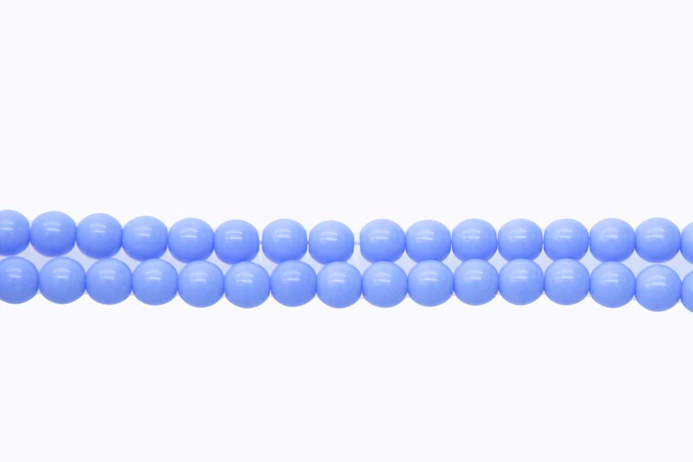 6RD160R: CZ Round Pale Sky Blue 6mm - 50 Pc