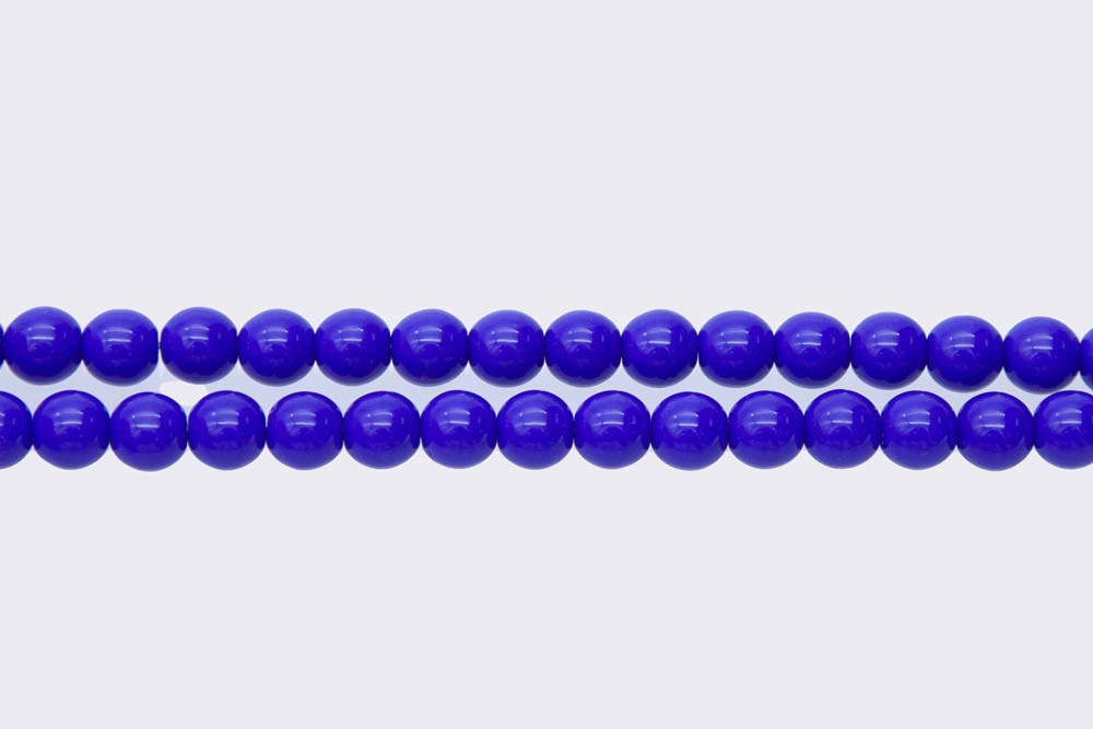 6RD176R: CZ Round Bright Blue 6mm - 50 Pc