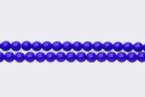 6RD176R: CZ Round Bright Blue 6mm - 50 Pc