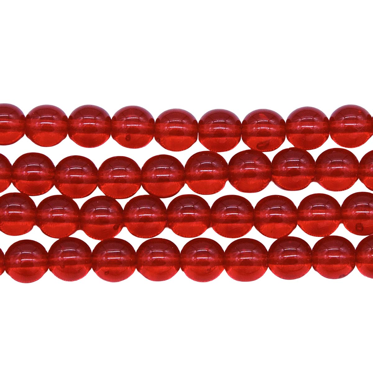 6RD244R: CZ Round Trans Ruby 6mm 50PC