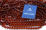 6RD256: CZ Round Topaz 6mm - 600 Pc