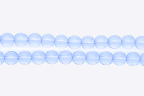 6RD272R: CZ Round Pale Sapphire 6mm - 50 Pc