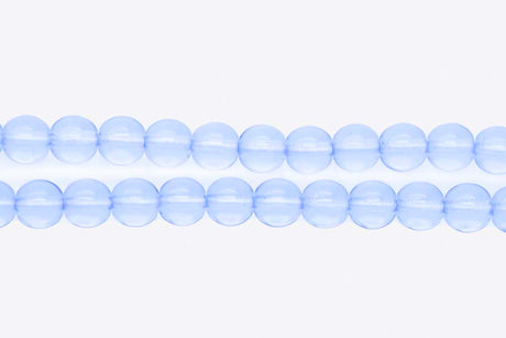 6RD272: CZ Round Pale Sapphire 6mm - 600 Pc