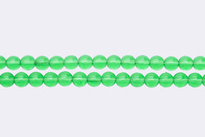 6RD282-AR: CZ Round Apple Green 6mm - 50 Pc