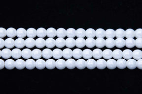 6RD312R: CZ Round Luster White 6mm - 50 Pc