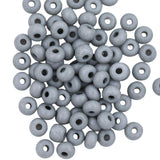 6SB104-TVLR: CZ Seed Bead Opaque Moonstone 6/0