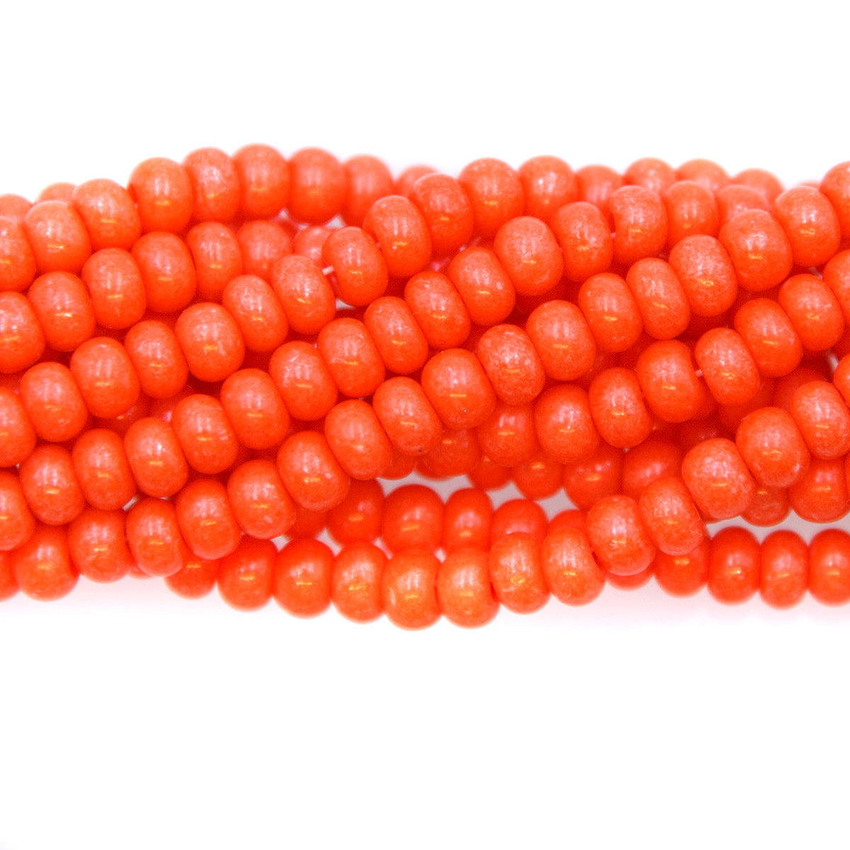 6SB133-IT: CZ Seed Bead Intensive Orange #16A91 6/0 36STR